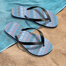 Load image into Gallery viewer, Arthur Murray Live Blue Flip-Flops