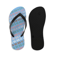 Load image into Gallery viewer, Arthur Murray Live Blue Flip-Flops