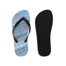 Load image into Gallery viewer, Arthur Murray Live Blue Flip-Flops