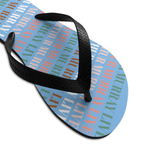 Load image into Gallery viewer, Arthur Murray Live Blue Flip-Flops