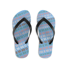 Load image into Gallery viewer, Arthur Murray Live Blue Flip-Flops