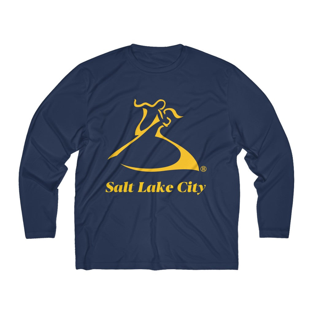 Salt Lake City Men's Long Sleeve Moisture Absorbing Tee