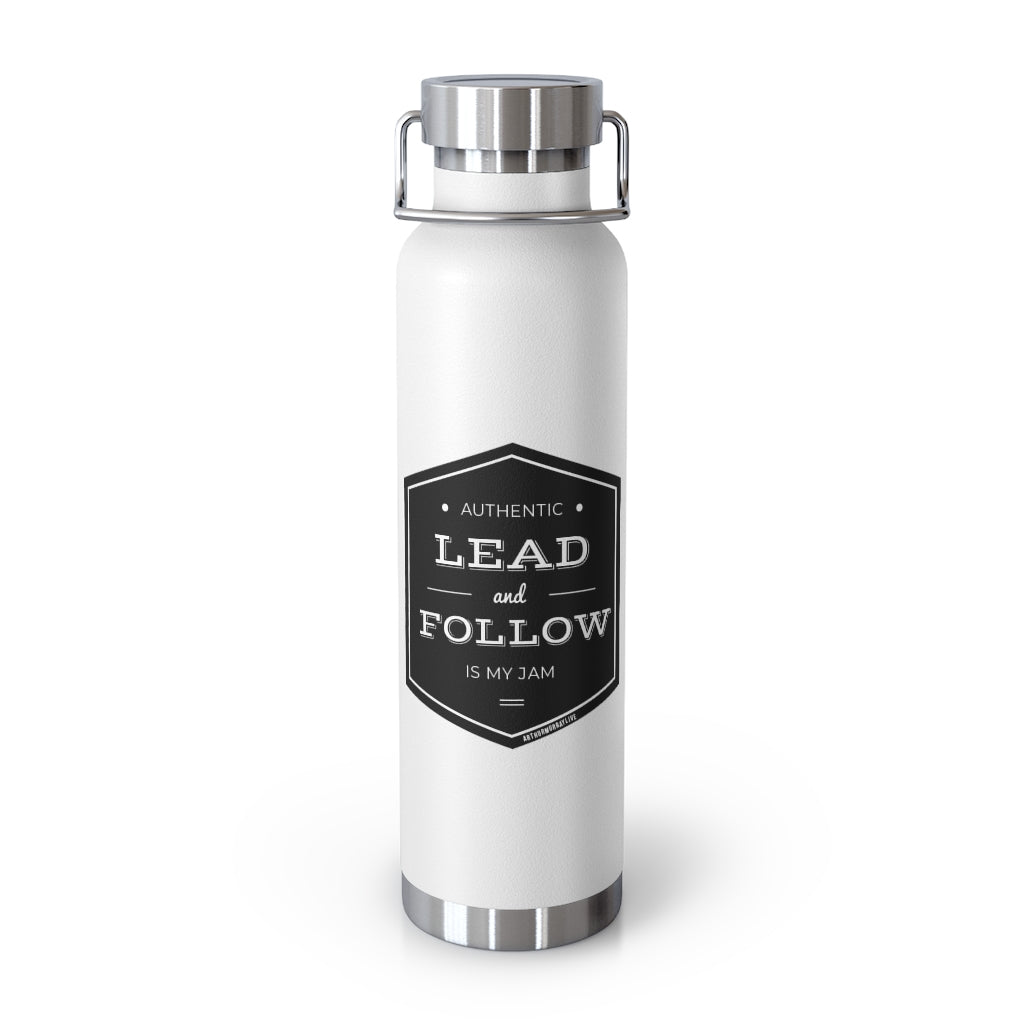Lead & Follow 22oz Vacuum Insulated Bottle